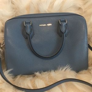 Blue Michael Kors bag